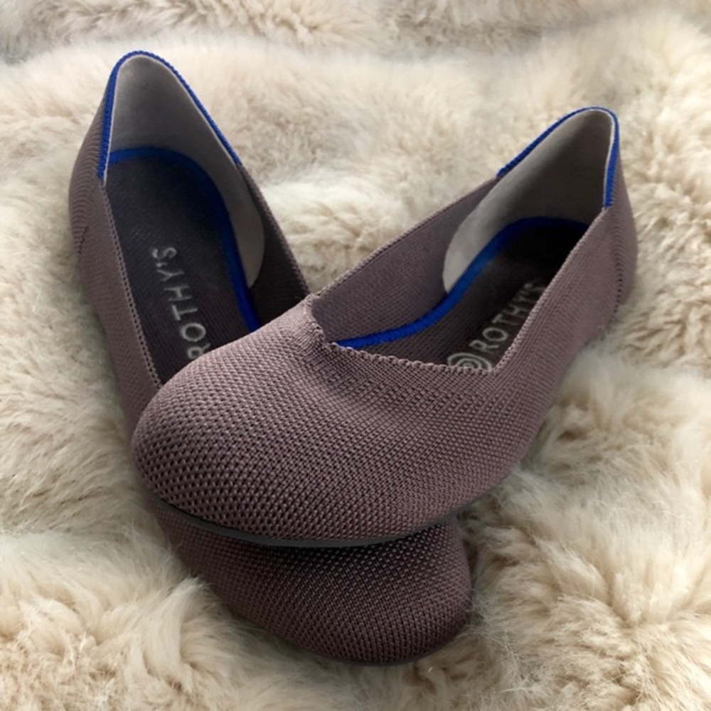 Rothy’s 6.5 Mink colored Ballet Flat